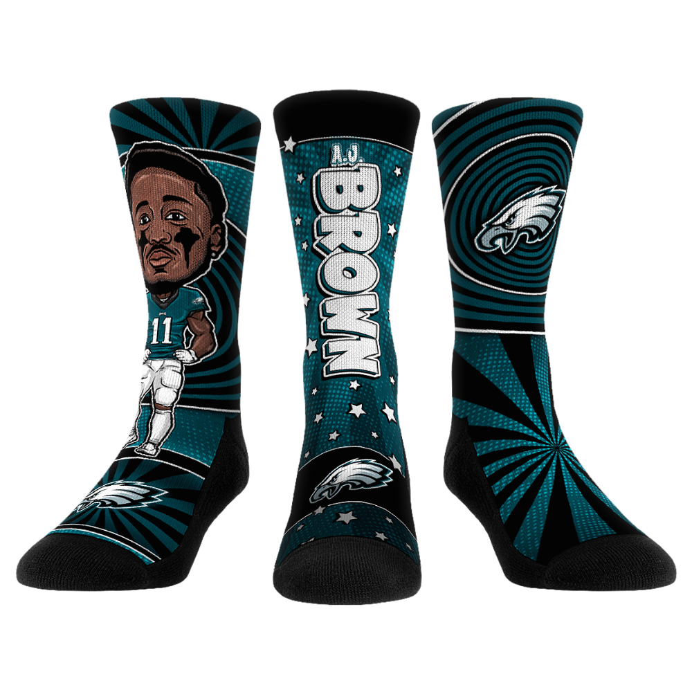 AJ Brown - Philadelphia Eagles  - Bobblehead 3-Pack