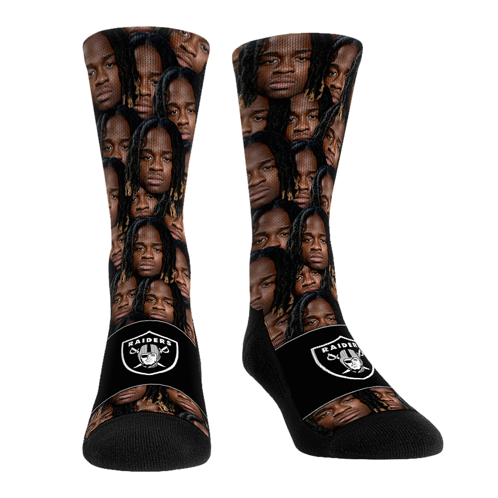 Ashton Jeanty - Las Vegas Raiders - Face Repeat