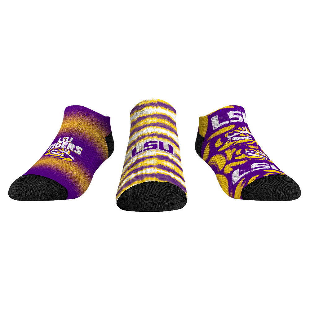 LSU Tigers - Low Cut  - Make Some Noise (3-Pack)
