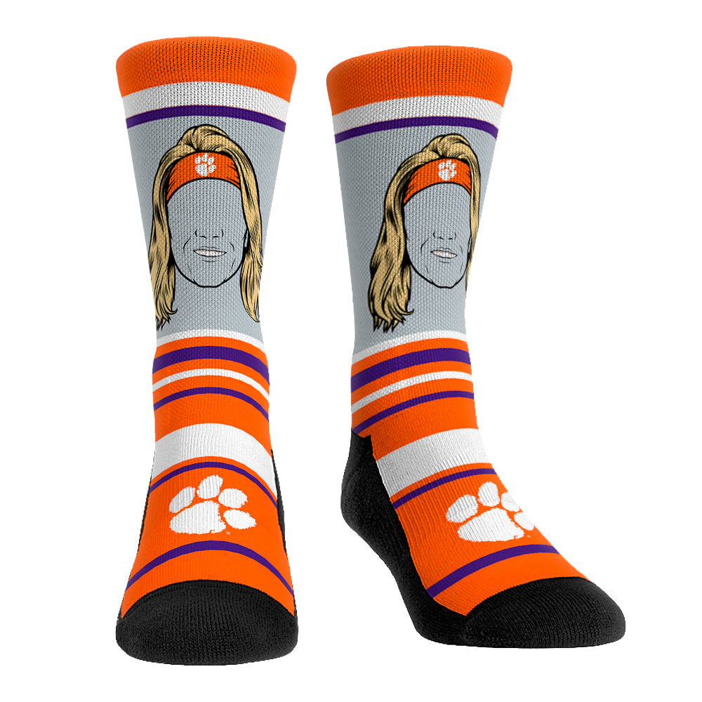 Trevor Lawrence - Clemson Tigers  - Superstar Stripes