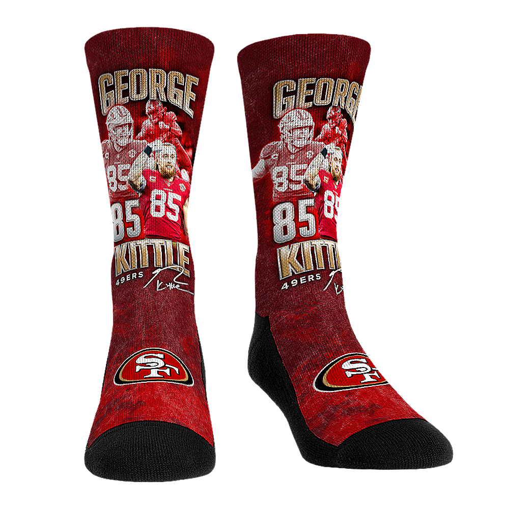George Kittle - San Francisco 49ers  - Retro Photo
