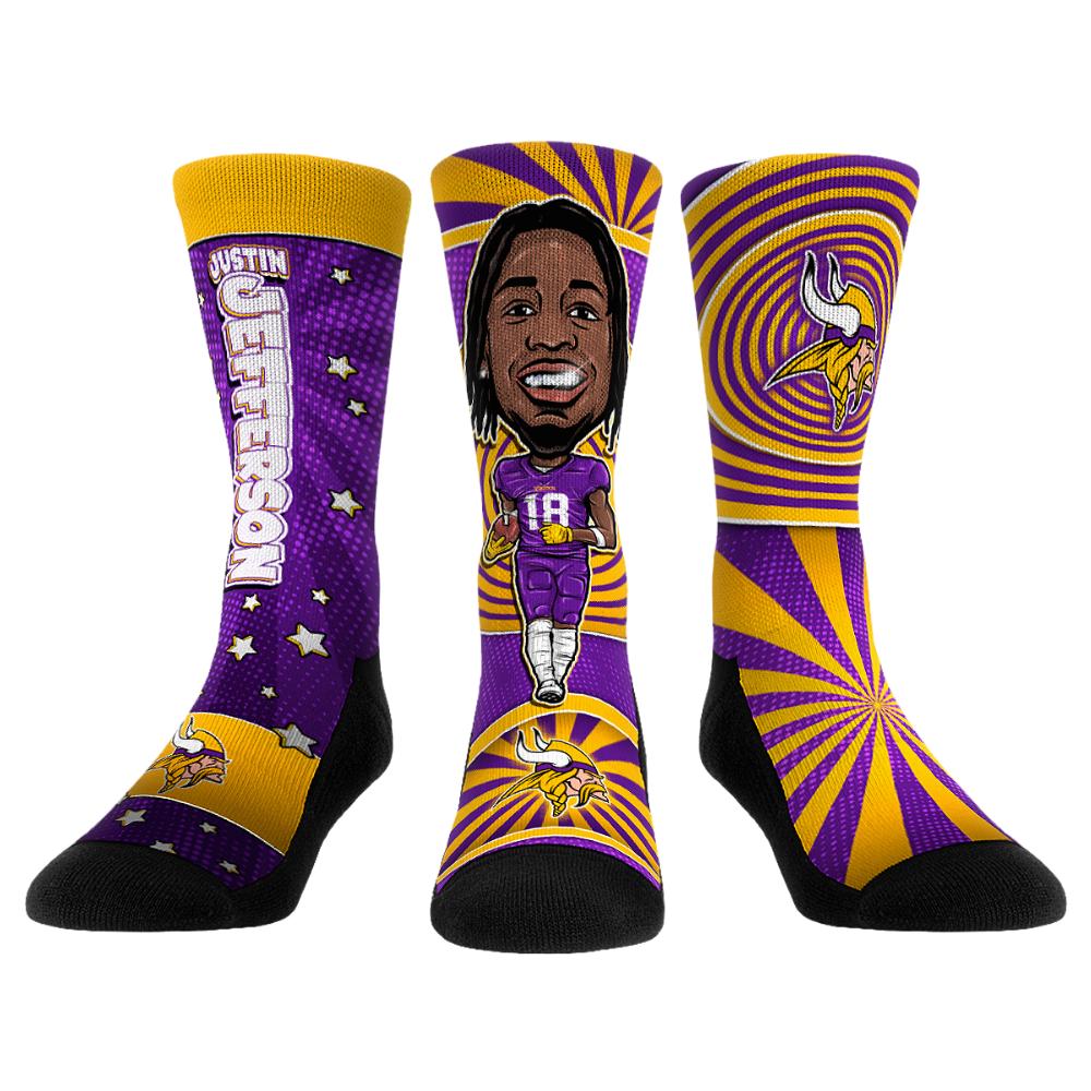 Justin Jefferson - Minnesota Vikings - Bobblehead 3-Pack