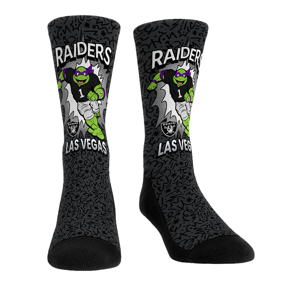 Las Vegas Raiders - Teenage Mutant Ninja Turtles - Game Time Turtle
