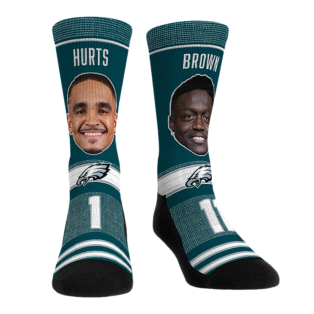 Jalen Hurts & AJ Brown - Philadelphia Eagles  - Teammates